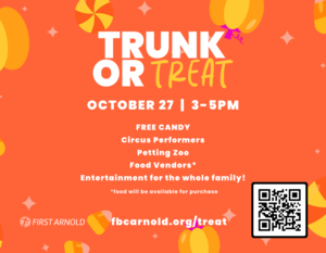 Trunk or Treat at First Baptist Arnold