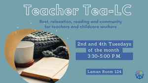 Teacher Tea-LC: Silent Book Club and Positive Community