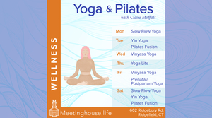 Yoga Wellness Classes At The Meetinghouse