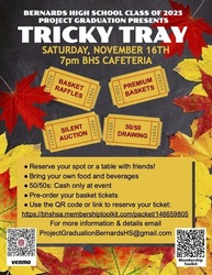 Bernards High School Class of 2025 Project Graduation Tricky Tray