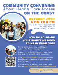 Community Convening about Healthcare Access on the Coast