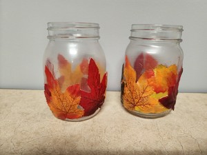 Fall Leaf Lanterns--Crafternoons
