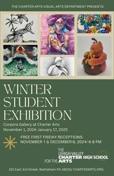 FREE ART RECEPTION: Winter Student Exhibition