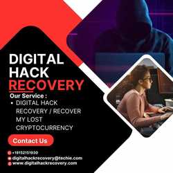 HOW TO RECOVER YOUR LOST BITCOIN WALLET ; CONTACT DIGITAL HACK RECOVERY SPECIALIST FOR HELP