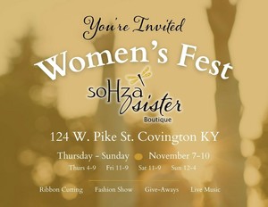 SoHza Sister Boutique Women's Fest Grand Opening!