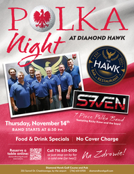POLKA NIGHT with SEVEN at The Hawk!