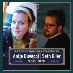 Antje Duvekot & Seth Glier Co-Bill – An Unforgettable Night of Award-Winning Folk-Americana Music