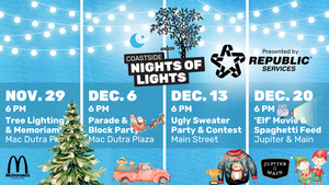 NIGHTS OF LIGHTS | ELF MOVIE NIGHT & SPAGHETTI DINNER