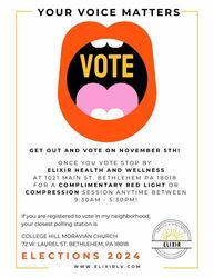 FREE Red Light and Compression on Election Day