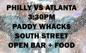 Eagles vs Falcons Playoff Viewing Party - Paddy Whacks South Street