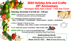 Holiday Craft Fair + Norwegian Bake Sale + Kids Art Corner
