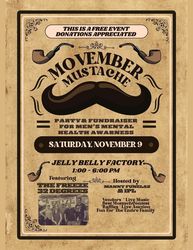 Movember Move - Music, Raffles and Fun