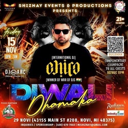 Diwali Dhamaka Feat. DJ Chico (International Artist) & DJ Arc
