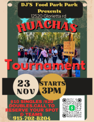 HUACHAS TOURNAMENT AT DJ'S