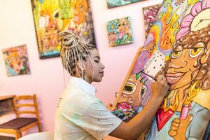 Painting with Taylor Marrie