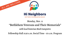Hi Neighbors Speakers Program