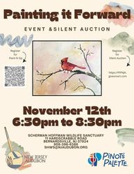 The Classy Cardinal – Painting It Forward for New Jersey Audubon! ALL ARE WELCOME!