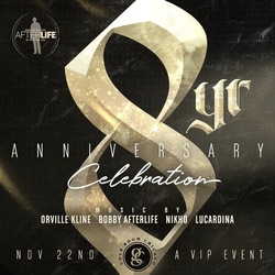 The Gold Room Chicago 8 Year Anniversary Party!