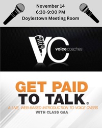 Get Paid to Talk: An Introduction to Voice Over