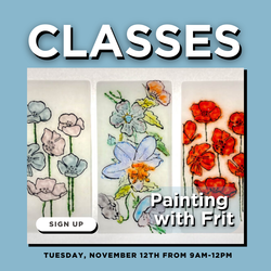 Painting with Frit with Lynda Rivard