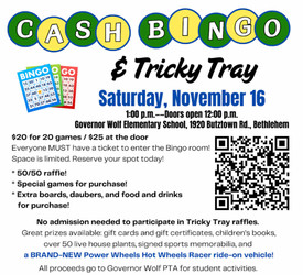 Cash Bingo & Tricky Tray