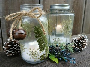 Holiday Botanical Lantern Craft