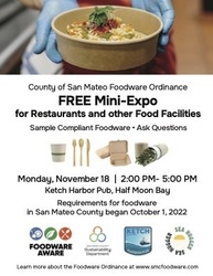 SM County Foodware Ordinance FREE Mini-Expo