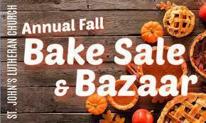 Bazaar and Bake Sale