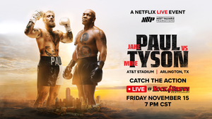 Jake Paul vs Mike Tyson Netflix Live Event at Rock & Brews