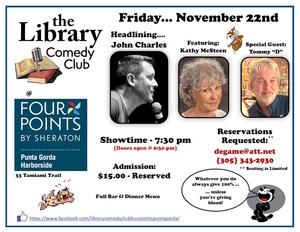 The Library Comedy Club Show