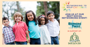 Social Networking Event in Support of Speak Up For Kids