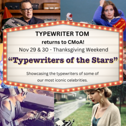 Typewriter Tom - Typewriters of the Stars: A Celebrity Collection