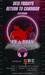 Return of Desi Fridays Candibar Main Room