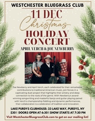 Westchester Bluegrass Club presents Newberry and Verch