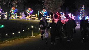 Holiday Lights walk-through and craft fair