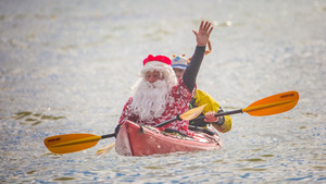 Santa Claus Rides the Waves to Capitola Beach - Saturday, Nov  30 at 12pm!