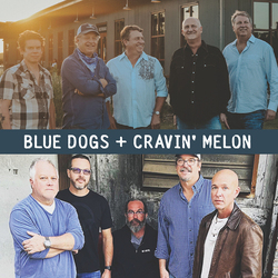 BLUE DOGS + CRAVIN' MELON