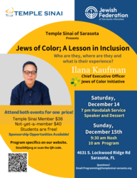 Jews of Color; A Lesson in Inclusion