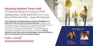 Housing Matters Town Hall: Join Supervisors Boddye & Bailey