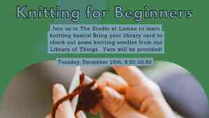 Knitting For Beginners