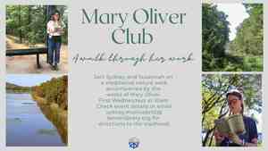 Mary Oliver Club: A Walk Through Her Work