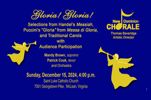 Gloria! Gloria! with New Dominion Chorale