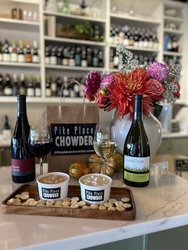 Wine & Chowder Tasting with Princess & Bear Wines and Pike Place Chowder