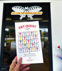 ART QUEST - art scavenger hunt!