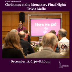 Christmas at the Monastery: One final night of festivities with Trivia Mafia