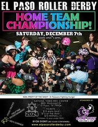 El Paso Roller Derby - 2024 Home Team Championship!
