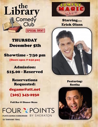 The Library Comedy Club Show