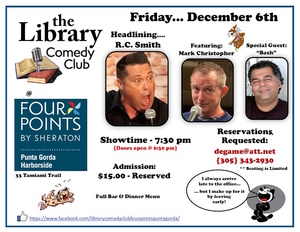 The Library Comedy Club Show
