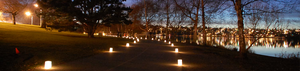Pathway of Lights at Green Lake