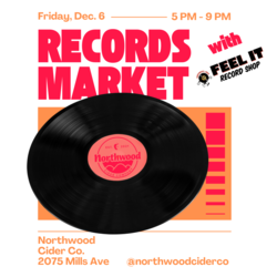 Records Market @ Northwood Cider
